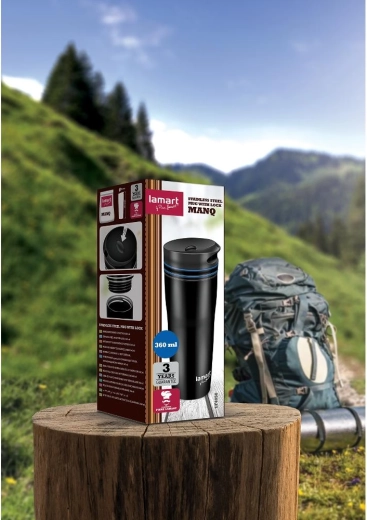 Kompakt kapacitet på 360 ml