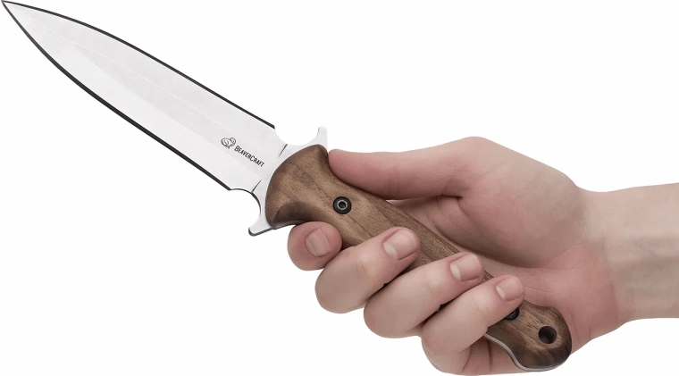 Ergonomisk valnøddeskaft