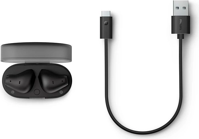 Op til 28 timer med etui og hurtigopladning