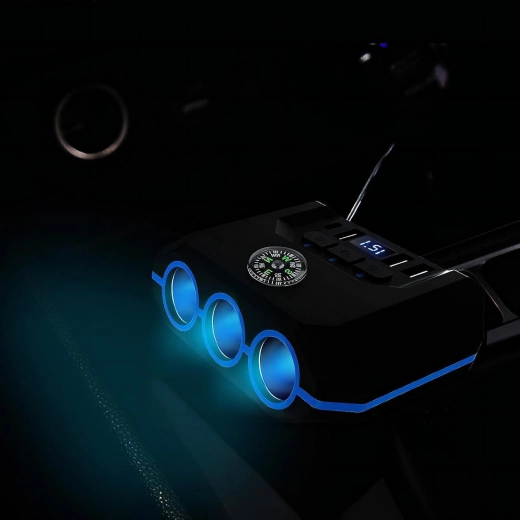 Overskueligt LED-voltmeter