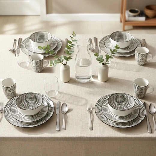 Komplet sæt til 4 personer