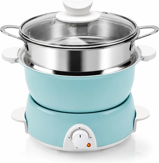 Multifunktionel elektrisk gryde 700 W med non-stick belægning 1,5 l - 1 stk.