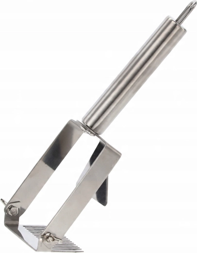 Skarpe og holdbare tænder i rustfrit stål