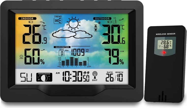 Præcis DCF77-tid og vækkeursfunktion