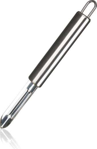 Dobbelt­sidet grøntsagsskræller AKCENT i rustfrit stål 19 cm