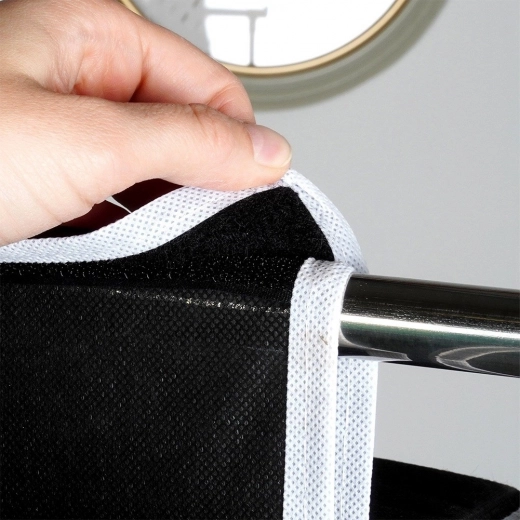 Hurtig montering med velcro