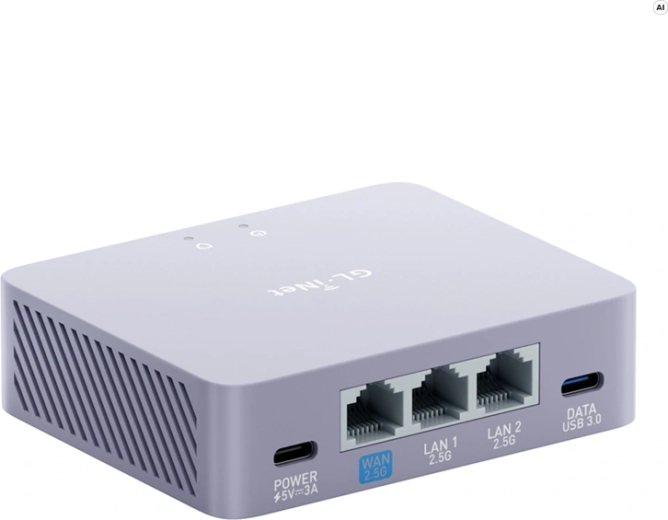 3× 2,5GbE og USB-C 3.0 til udvidelse
