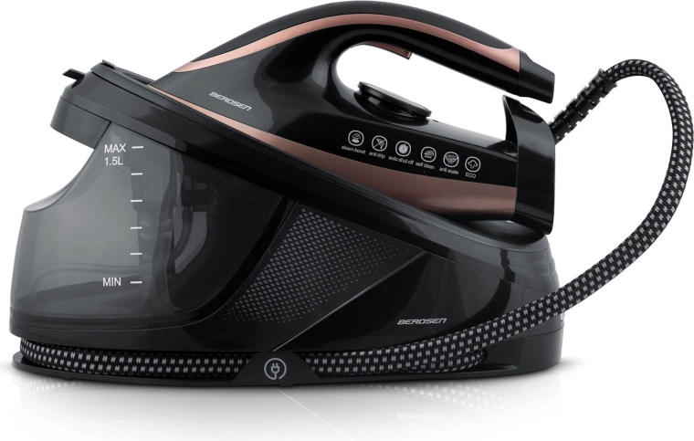 Kraftig og trinløst justerbar damp