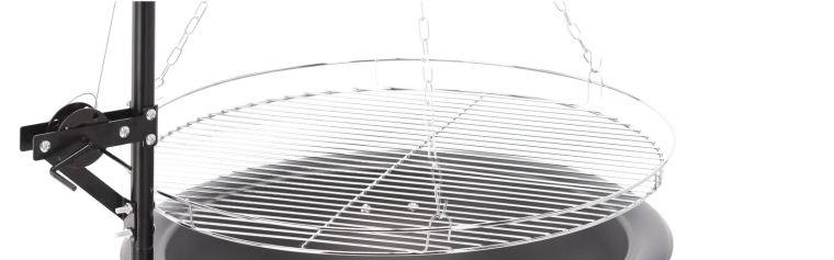 Trinløst justerbart hængende rist