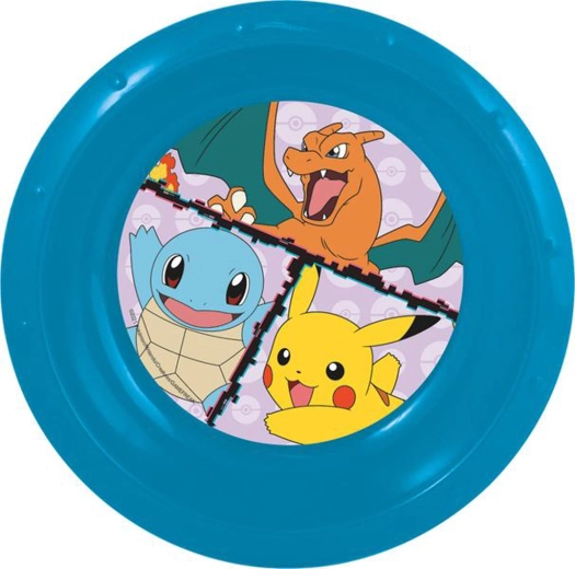 Plastskål Pokémon 16 cm blå