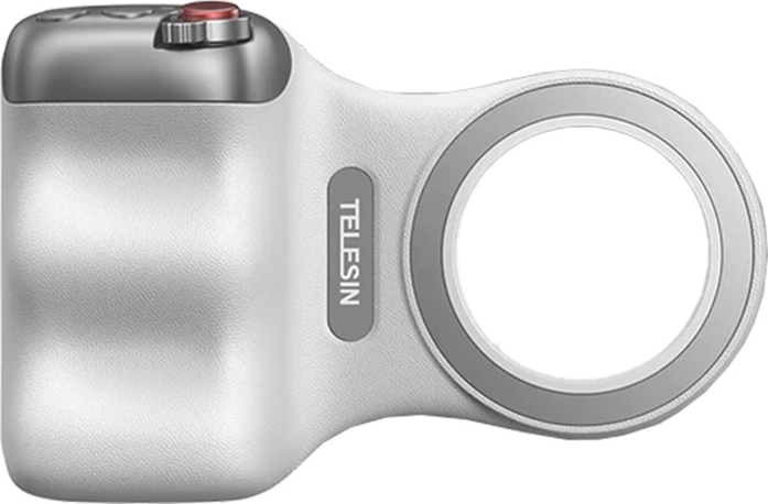 Telesin magnetisk håndgreb MagSafe Fun Shot Grip2 hvid