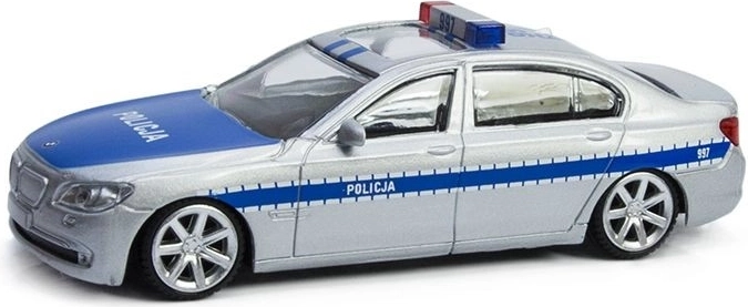 Bilmodel BMW 7 politi Rastar 1:43 - 1 stk.