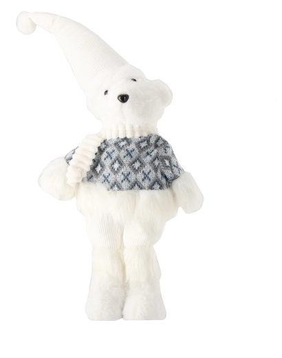 Blødt udtryk og vinterlige strikkede detaljer