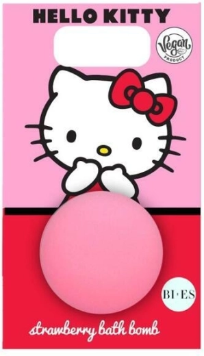 Badebombe HELLO KITTY jordbær 165 g