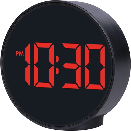 Solight digitalt vækkeur med LED-display og termometer