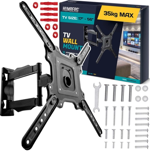 Vægbeslag til TV 17–56" Humberg, bæreevne 35 kg