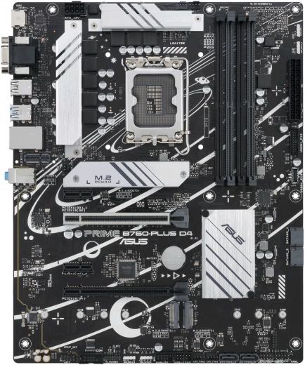 Bundkort ASUS Prime B760-PLUS D4 ATX med AI-understøttelse