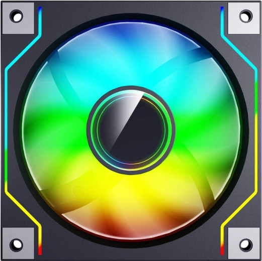 Darkflash computerblæser med ARGB-belysning