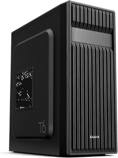 PC-kabinet T6 ATX Mid Tower med 120 mm blæser og ODD