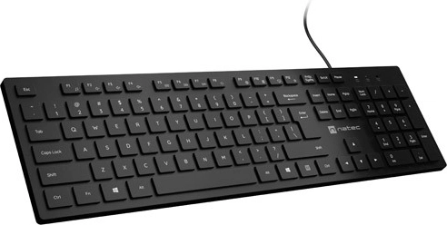 Fuldstørrelses layout med numerisk blok