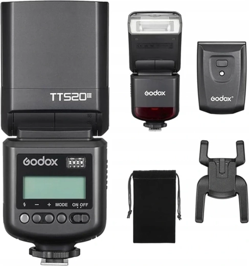 Godox TT520III blitz med radiofjernudløser