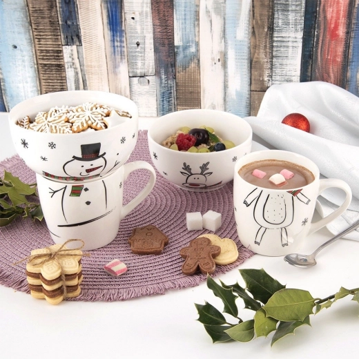 Praktisk sæt til morgenmad og snack