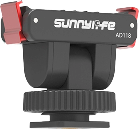 Sunnylife cold shoe-adapter til DJI Osmo 360 og Action 5 Pro/4/3/2