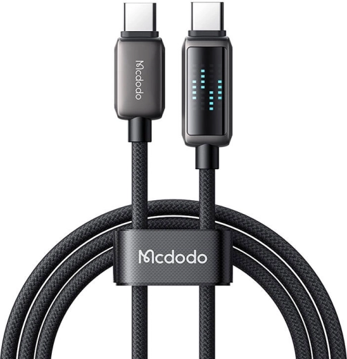 USB-C-kabel Mcdodo med LED-display, 100W, 1,2 m