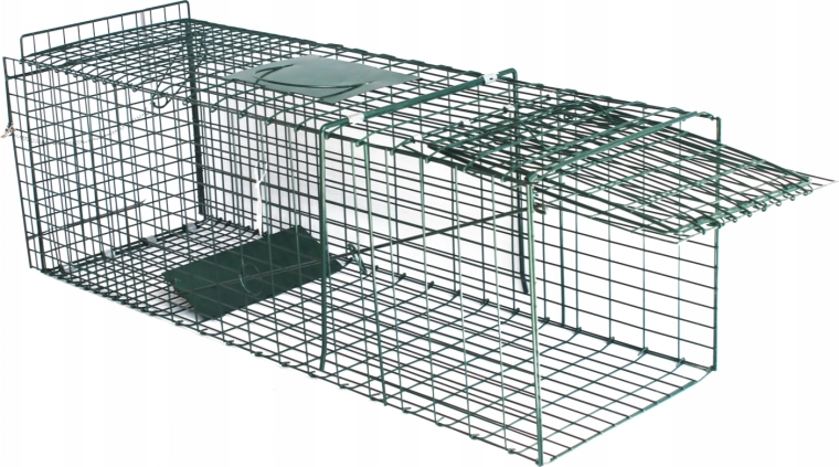 Levende fangstfælde til mårer og katte 93,5 × 31 × 31 cm