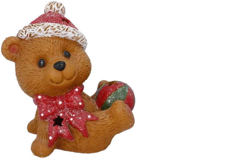Sød festlig bamse