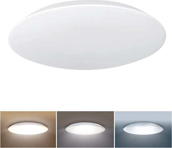 Solight LED-lampe Adrano med IP54-beskyttelse, 28 W, 2380 lm, 3CCT, 38 cm