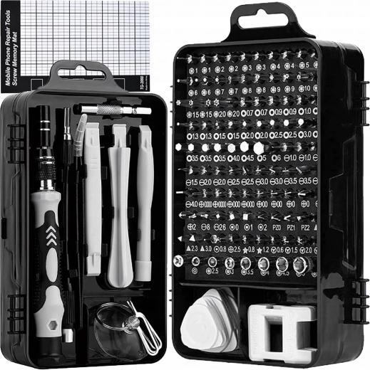 Komplet bitsæt i praktisk etui