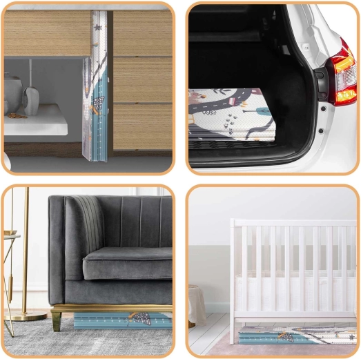 Sammenklappes på sekunder og er nem at opbevare