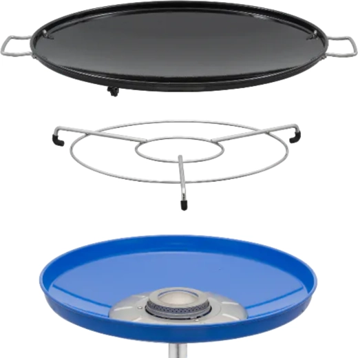 Jævn varme og holdbar emaljeret skål