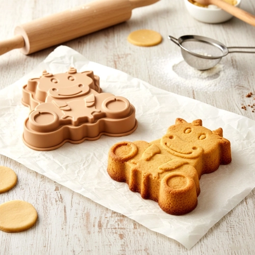 Effektfuldt 3D-ko-look