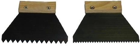 Stålsparkel 140 mm med grove spidse tænder