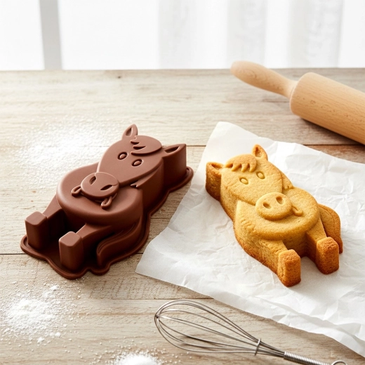 Detaljeret 3D hestemotiv