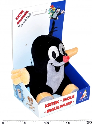 Krtek siddende 15 cm