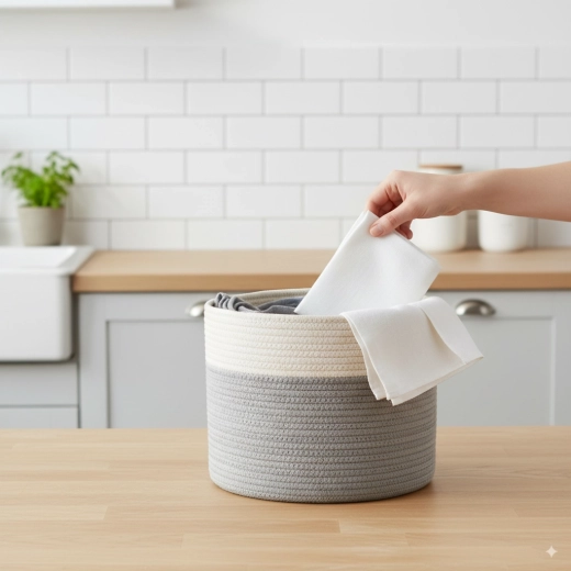 Sammenklappelig og pladsbesparende