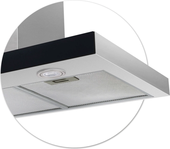 LED-belysning og fedtfiltre