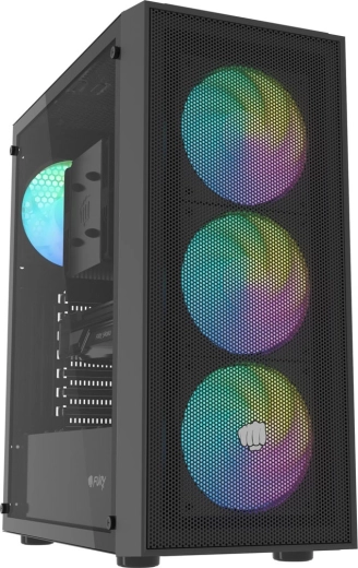 Fury shobo SH8F ARGB midi tower med vindue, sort