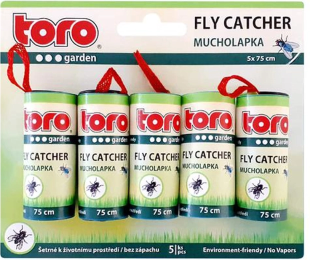 Fluefanger TORO 75 cm, uden kemi, 5 stk.