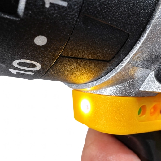 Integreret LED-lys for klart overblik