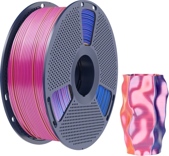 Trefarvet multicolor-effekt