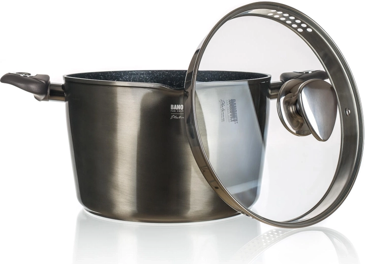 Praktisk hældetud og glaslåg