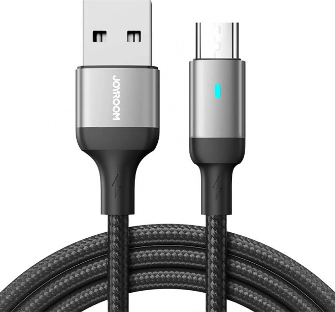 USB‑A til Micro USB-kabel 2 m 2,4 A Joyroom sort