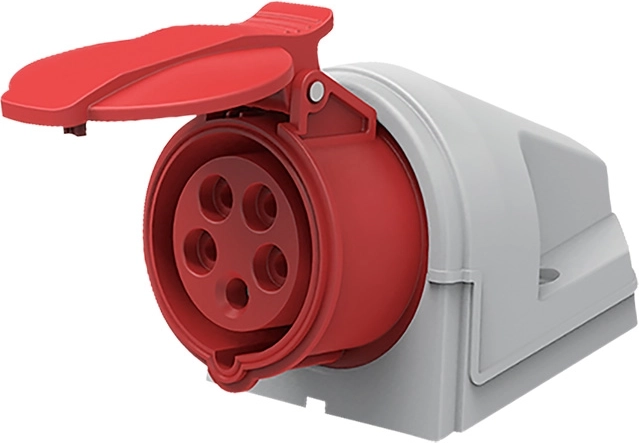 Solight vægudtag 5p 400 V/16 A IP44 - 1 stk