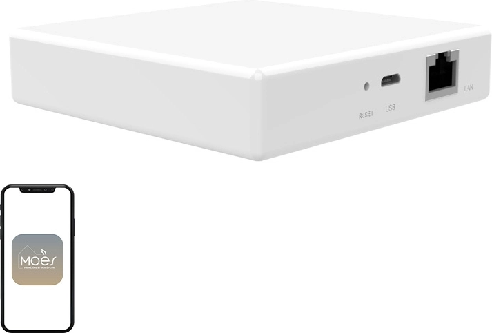 MOES MZHUB-gateway til ZigBee, Matter og Thread