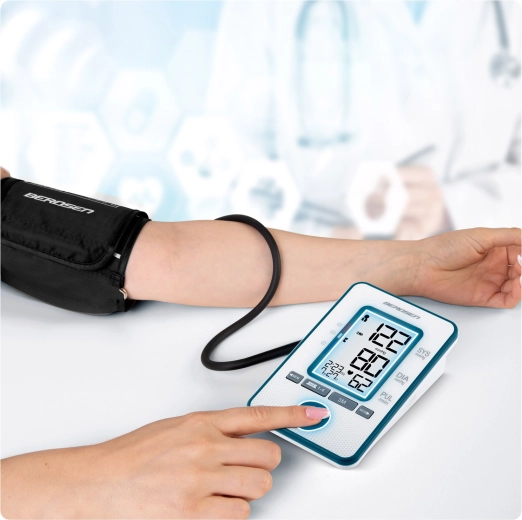 Måling med én knap og stor LCD-skærm