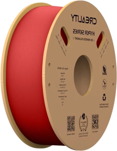 Creality Hyper PLA-filament rød 1,75 mm 1 kg